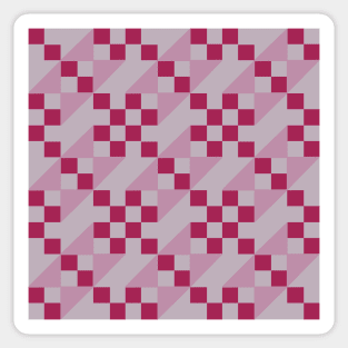 Jacobs Ladder Patchwork Pattern Sticker